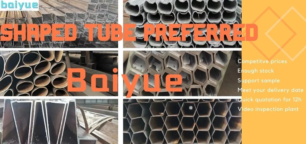 Factory Customized Shaped Steel Pipe Hot Sale Welded Pipe Square Pipe/Round/Hexagonal/Special-Shaped Steel Pipe