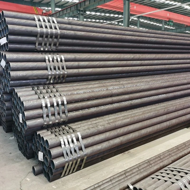 Straight Seam Welded Pipe Tube ERW Carbon Steel Pipes API 5L X42 X46 X50 X60 Factory Price Straight Seam Welded Tube