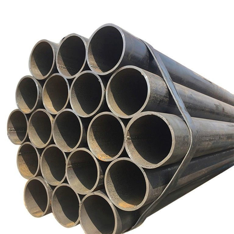 Straight Seam Welded Pipe Tube ERW Carbon Steel Pipes API 5L X42 X46 X50 X60 Factory Price Straight Seam Welded Tube