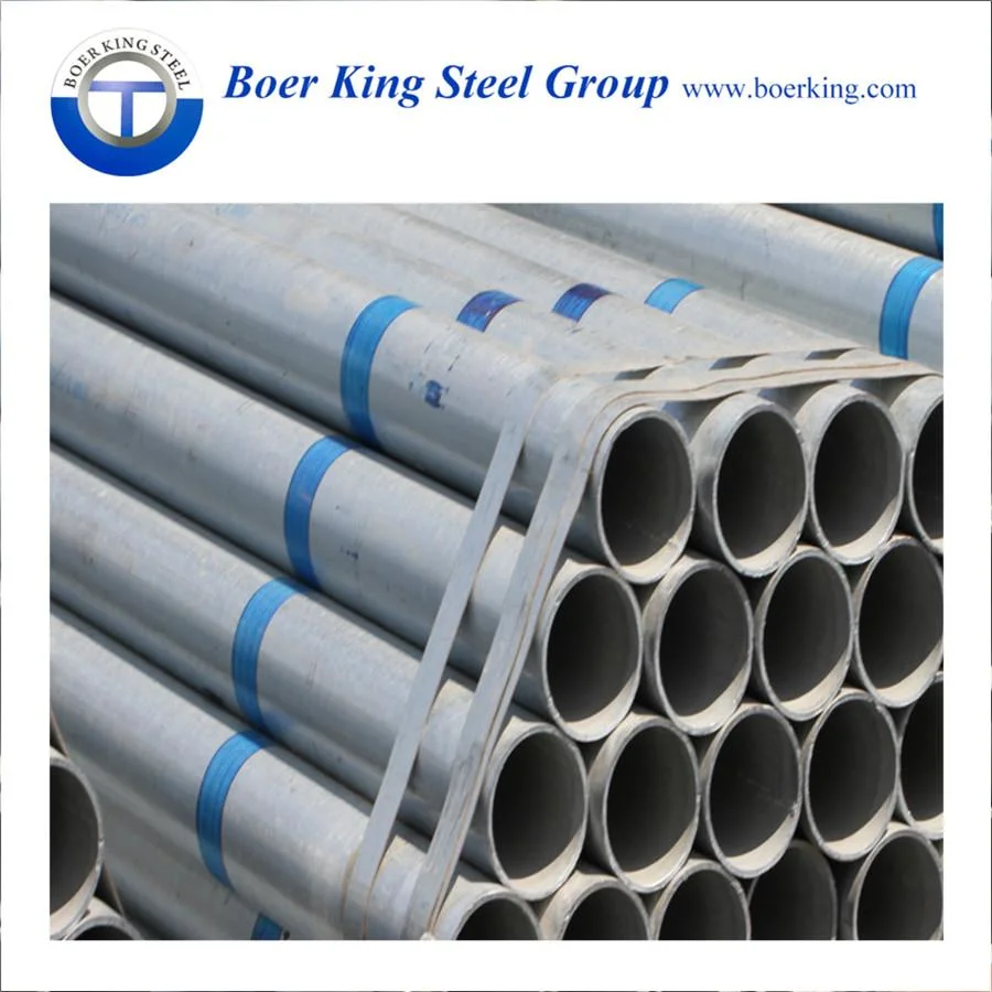 ASTM A795 A53 Grade B Std Carbon Steel Tube ERW Galvanized Iron Pipe