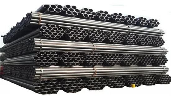 Buon prezzo Ms Steel LSAW, SSAW, ERW Sch40 St44 ASTM A283 A106 A53 Tubo di ferro saldato tondo nero da 6,12 metri